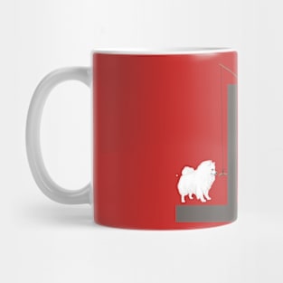 пингвины и ШПИЦ Mug